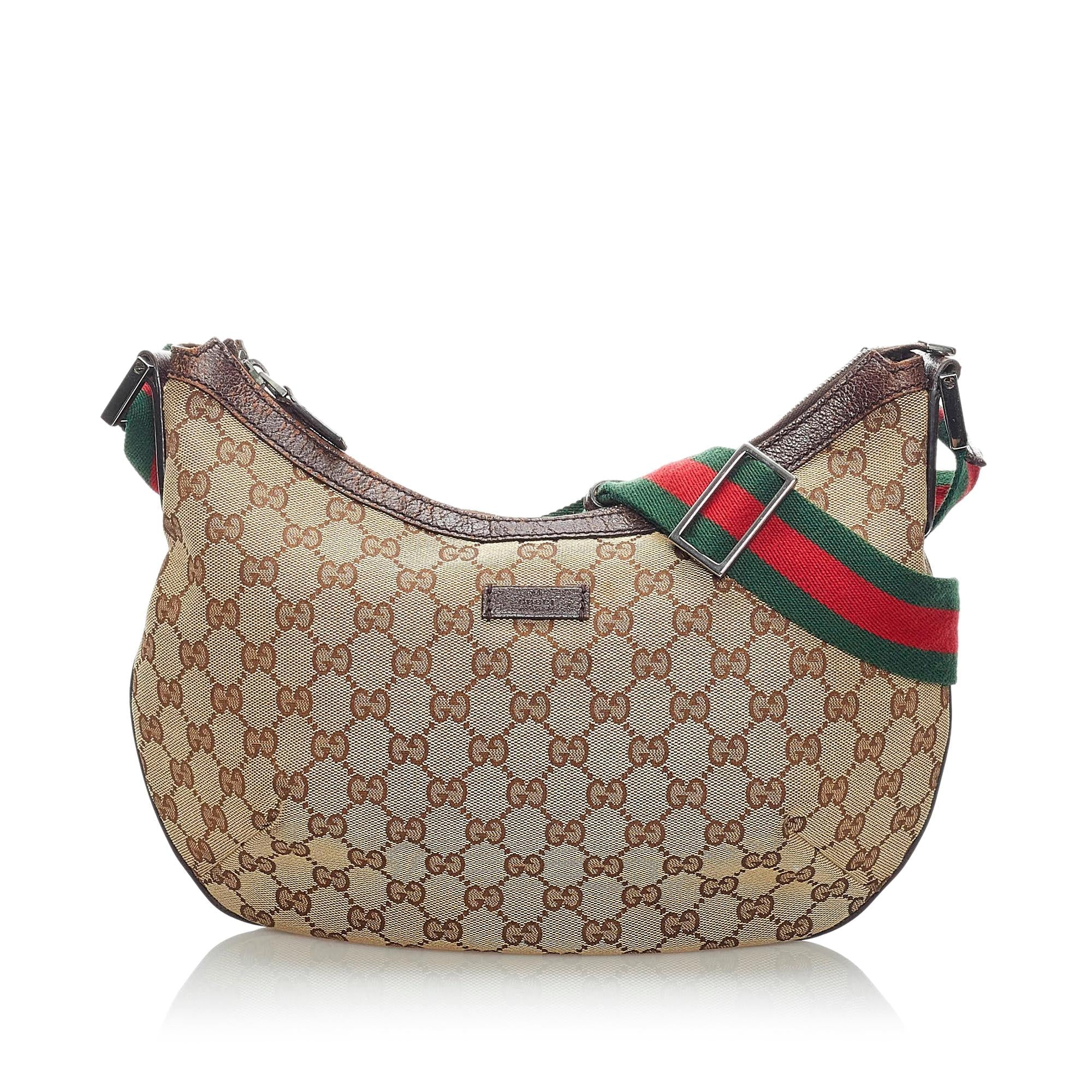 Gucci Gucci Canvas Crossbody Bag (SHG-34102)
