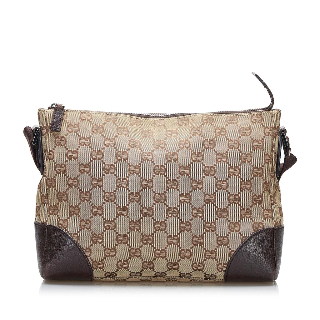 Gucci GG Canvas Crossbody Bag (SHG-bEZWx8)