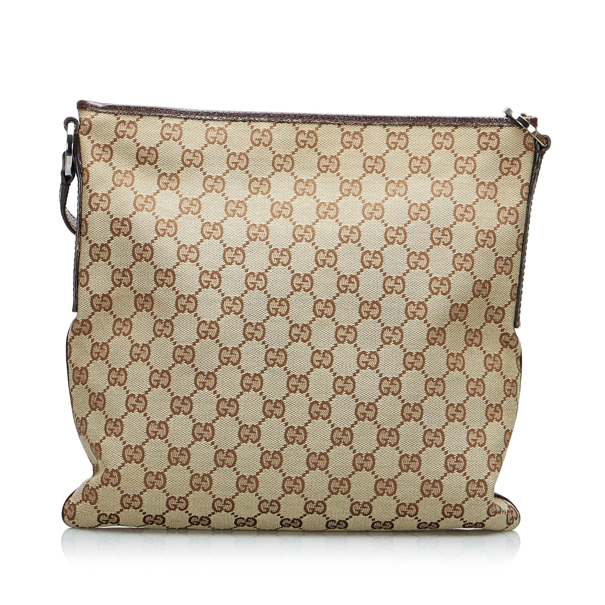 Gucci GG Canvas Crossbody Bag (SHG-WPDrGU)