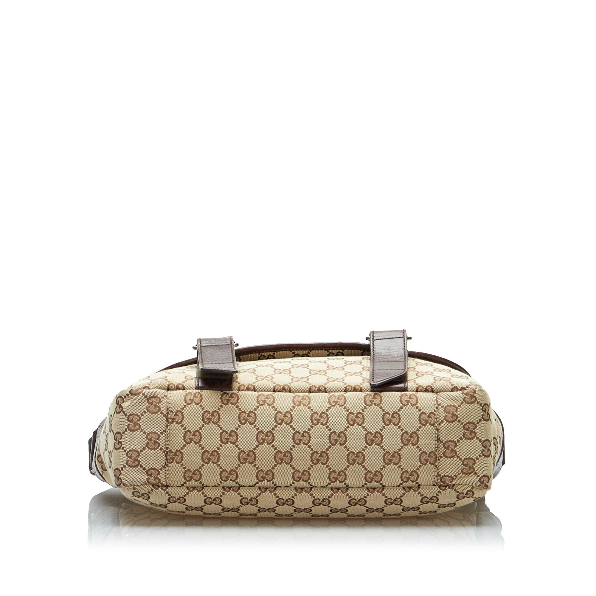 Gucci GG Canvas Crossbody Bag (SHG-p3fMmd)