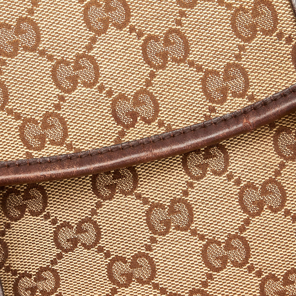 Gucci GG Canvas Crossbody Bag (SHG-p3fMmd)