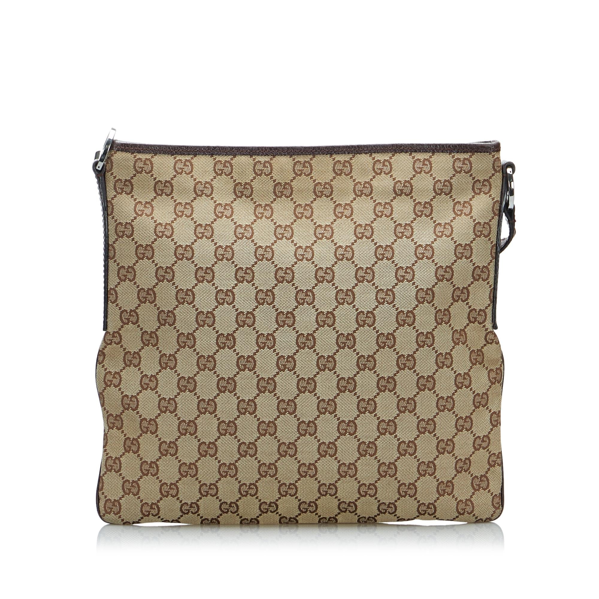 Gucci GG Canvas Crossbody Bag (SHG-RVqmST)