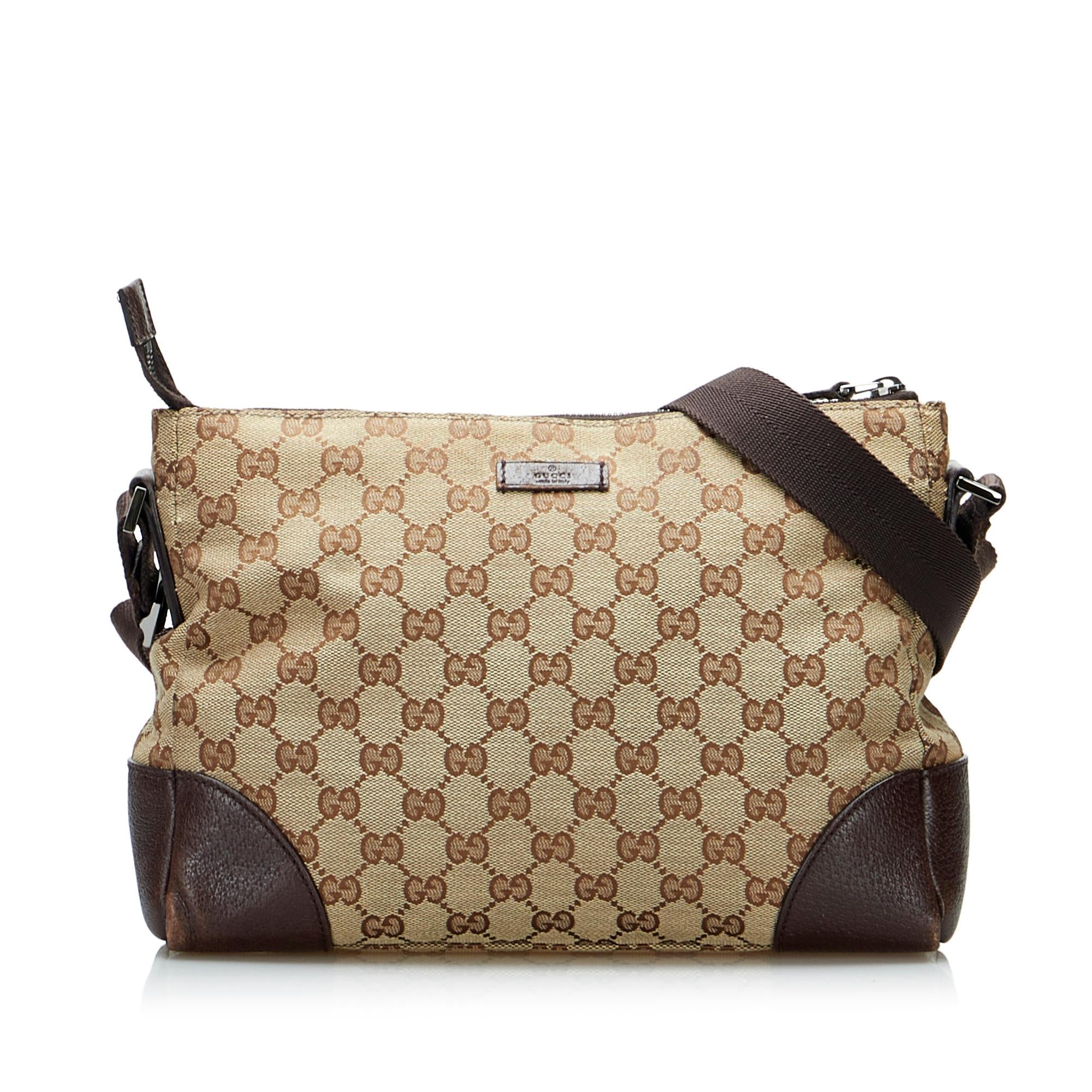 Gucci GG Canvas Crossbody Bag (SHG-cXnh8W)