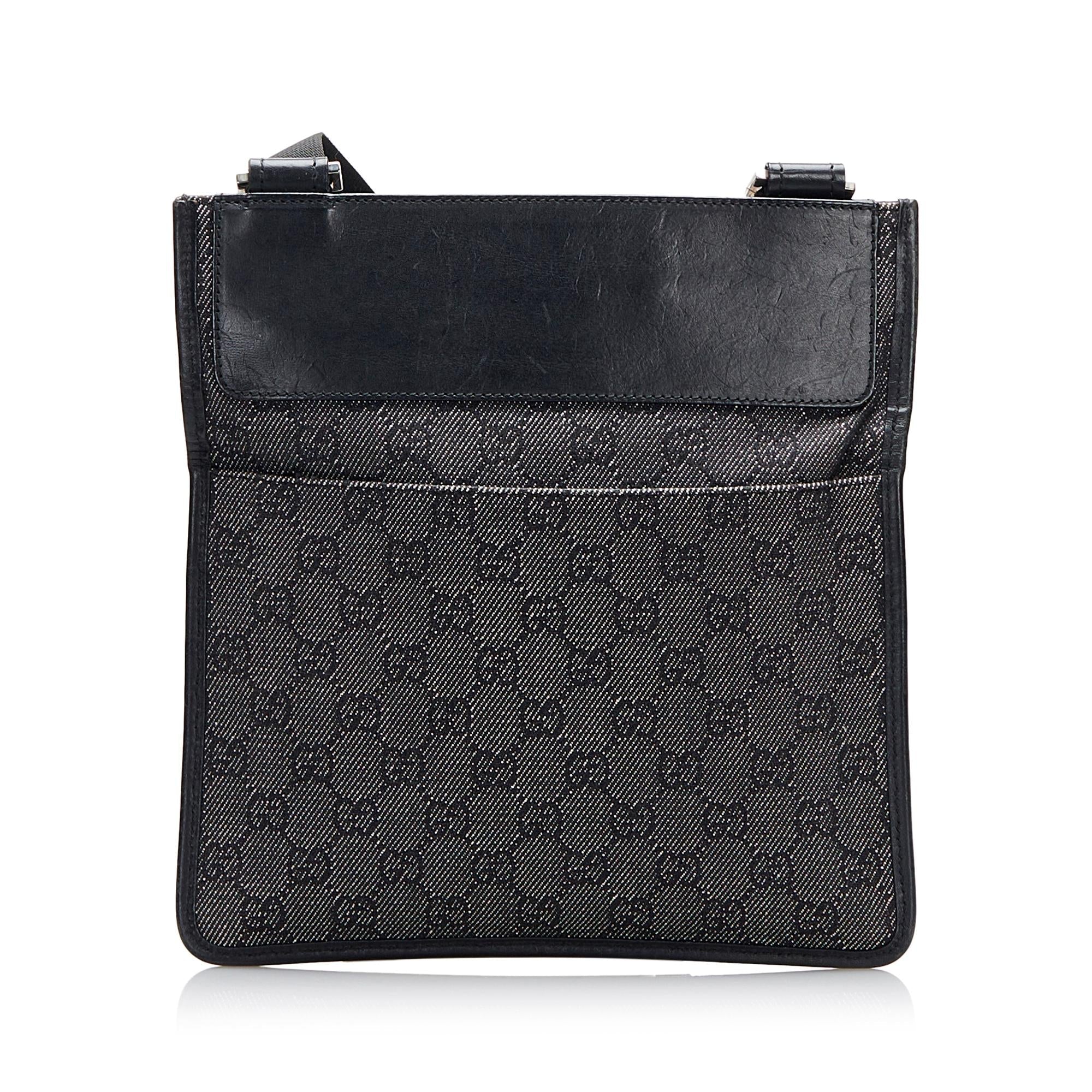 Gucci GG Canvas Crossbody Bag (SHG-KM0rHO)