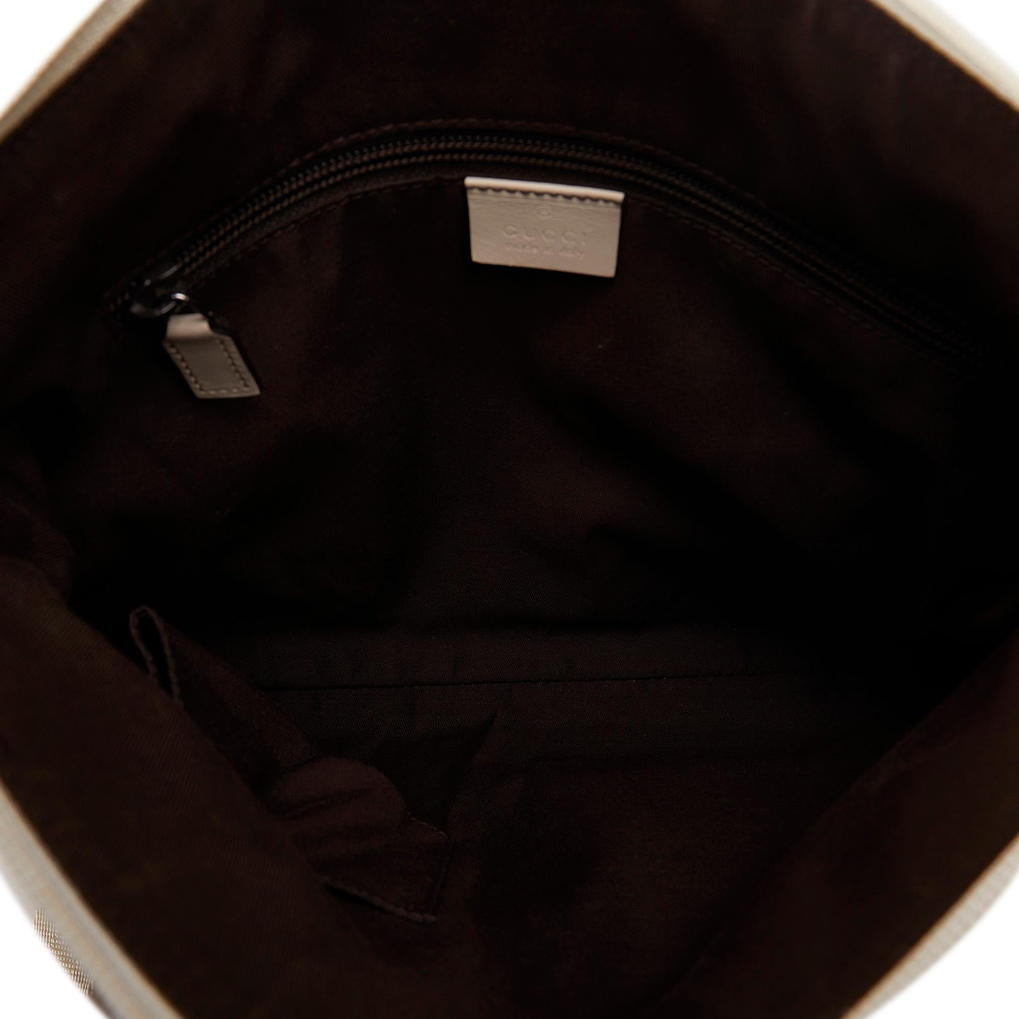 Gucci GG Canvas Crossbody Bag (SHG-keKDFG)