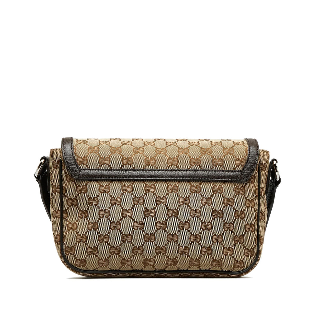 Gucci GG Canvas Crossbody Bag (SHG-5Brxdh)