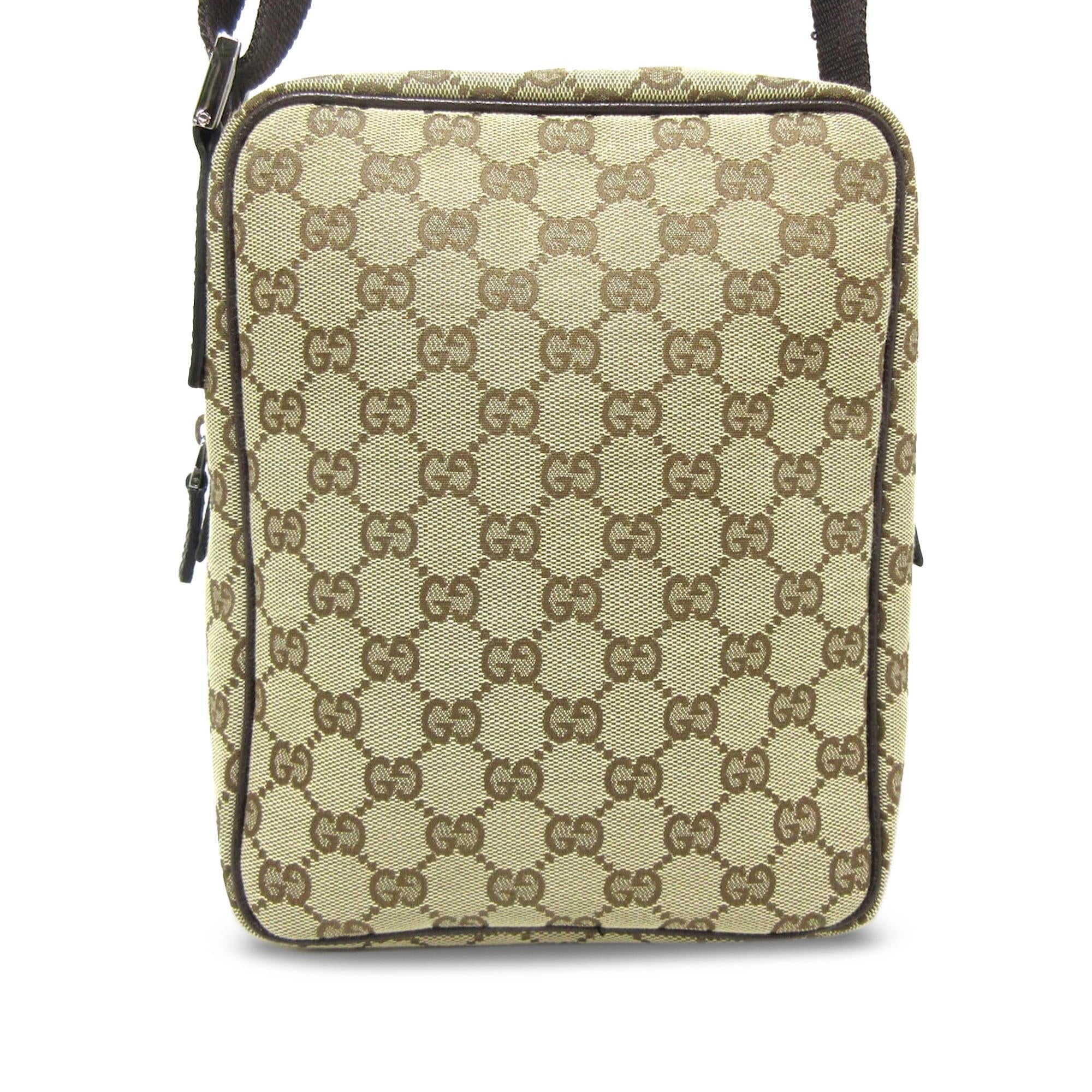 Gucci GG Canvas Crossbody Bag (SHG-kjhrp1)