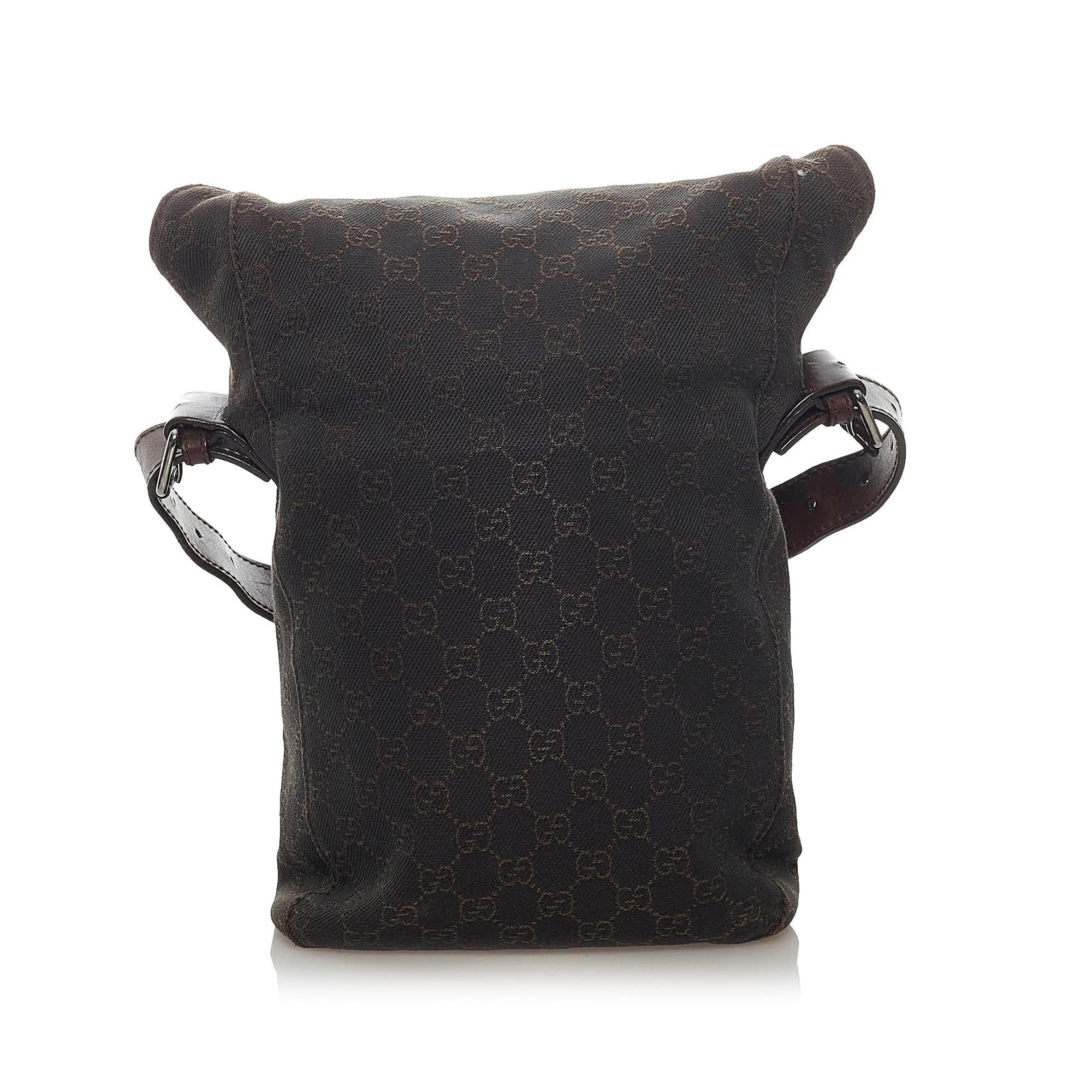 Gucci Gucci Canvas Crossbody (SHG-29159)