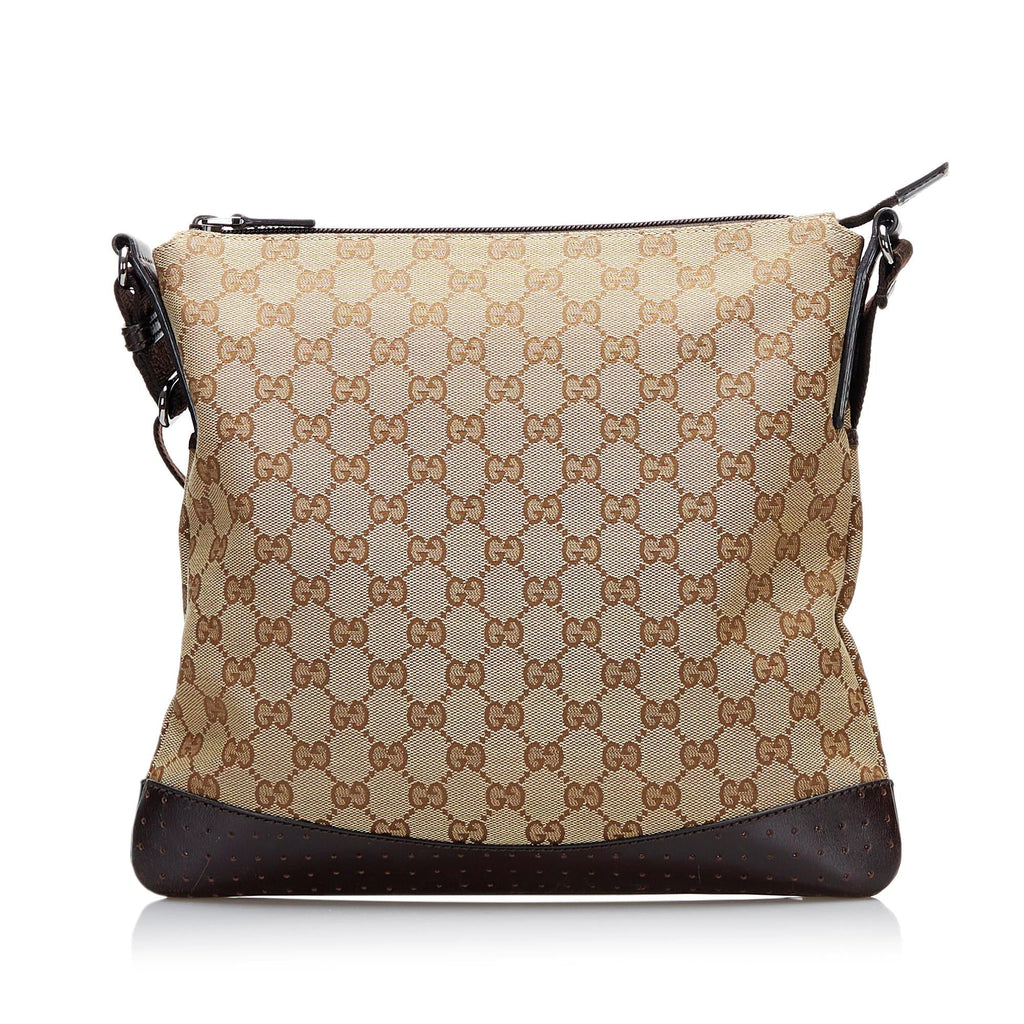 Gucci GG Canvas Crossbody (SHG-37107)