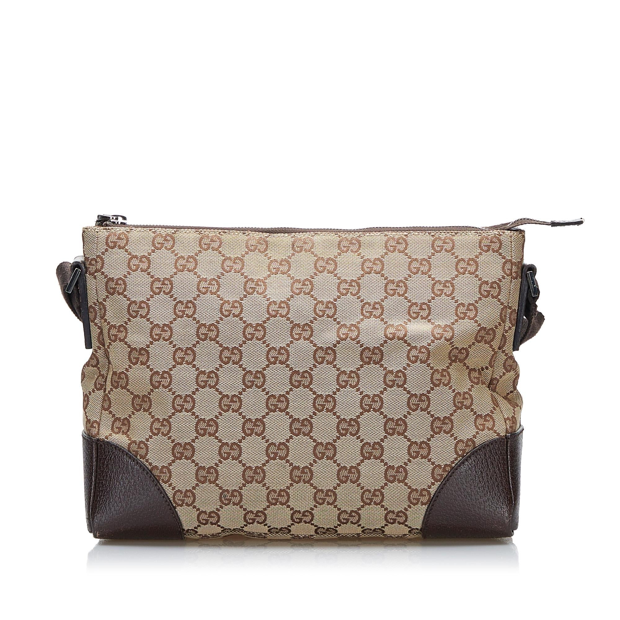 Gucci GG Canvas Crossbody (SHG-mbV2Qq)