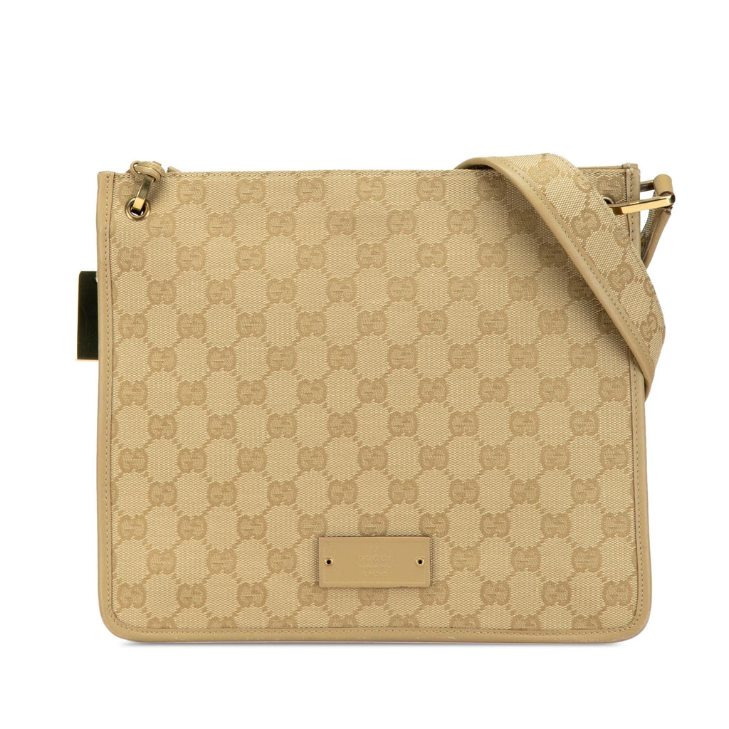 Gucci GG Canvas Crossbody (SHG-JTlAqV)