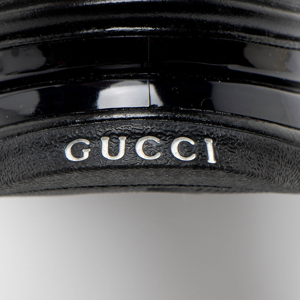 Gucci GG Canvas Crystal Run Sneakers - Size 7.5 / 37.5