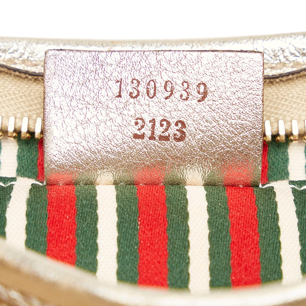 Gucci Gucci Canvas D-Ring Abbey Baguette (SHG-32278)