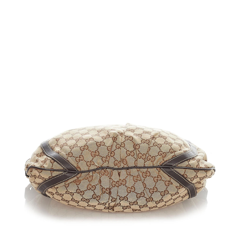 Gucci Gucci Canvas D-Ring Crossbody Bag (SHG-23083)