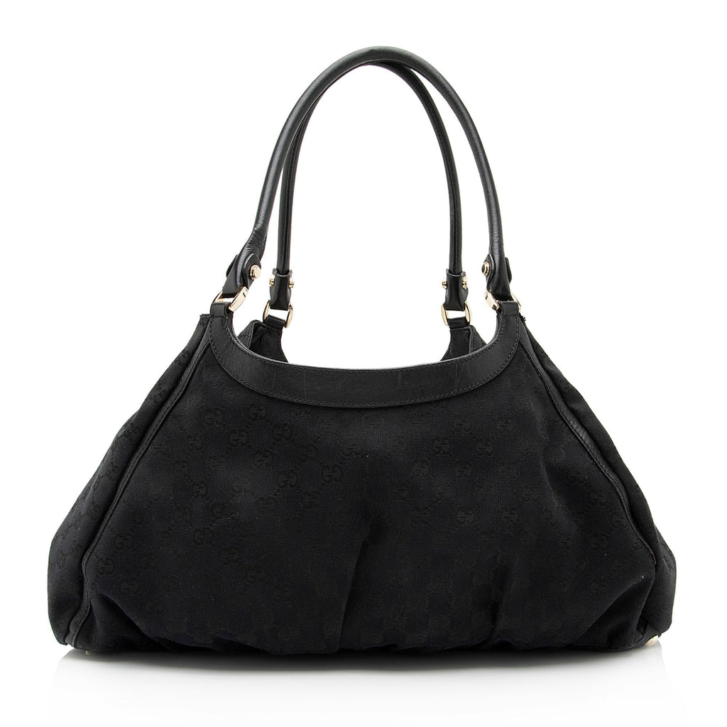 Gucci GG Canvas D Ring Large Hobo (SHF-23806)