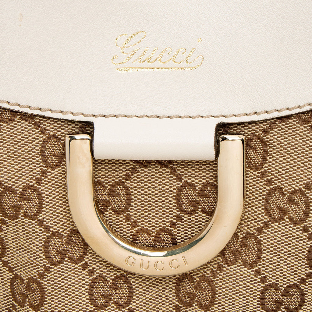 Gucci GG Canvas D Ring Large Hobo