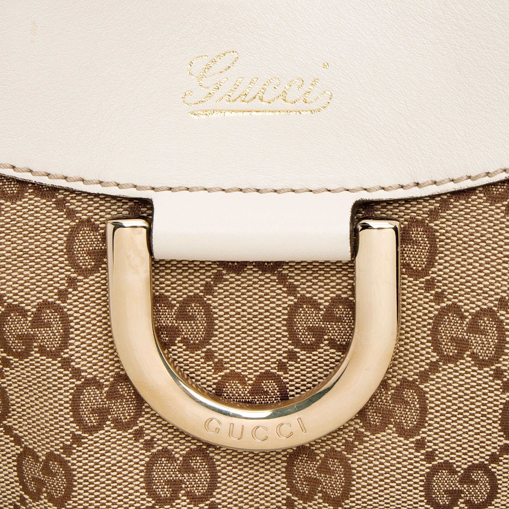 Gucci GG Canvas D Ring Large Hobo