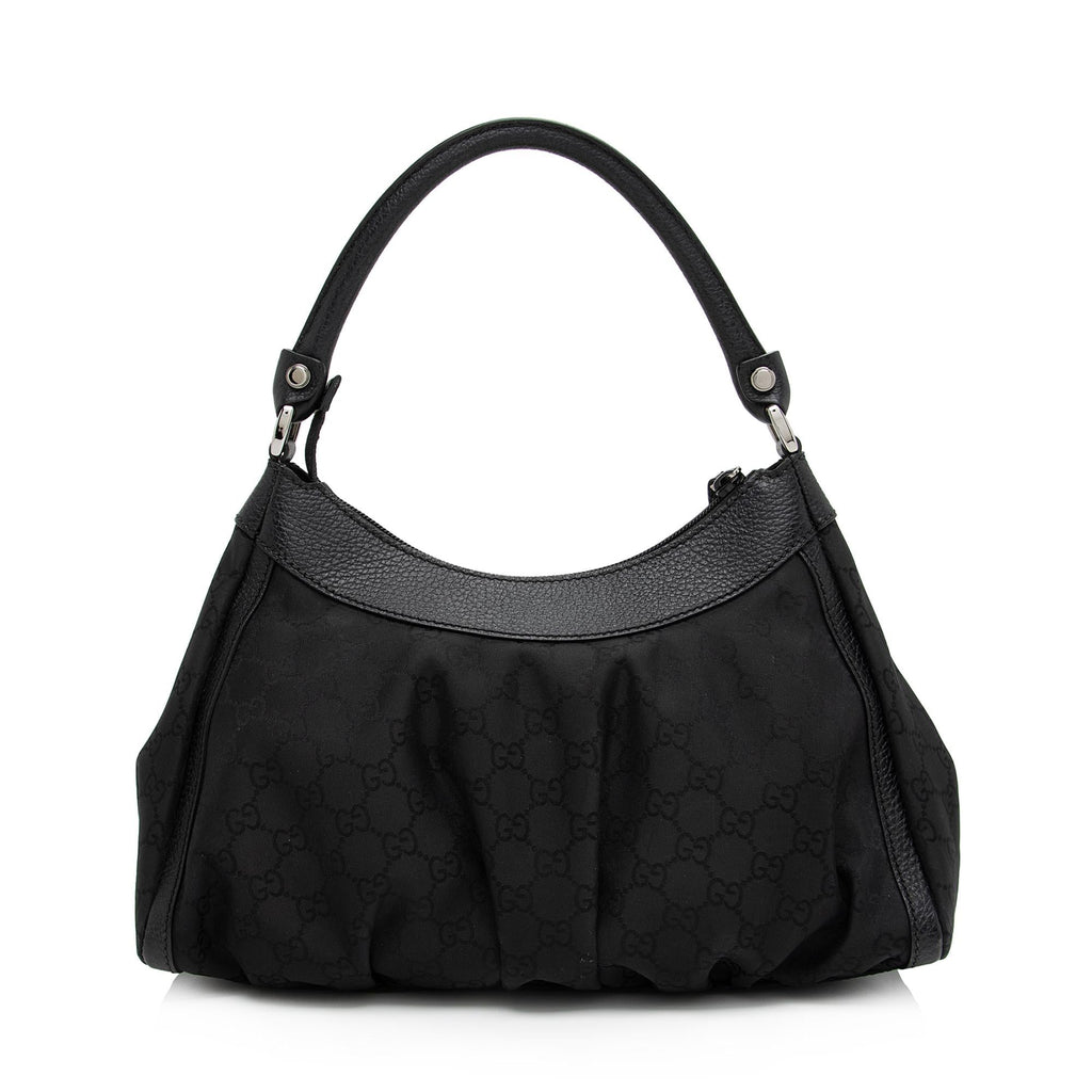 Gucci GG Canvas D Ring Small Hobo (SHF-4GVypv)