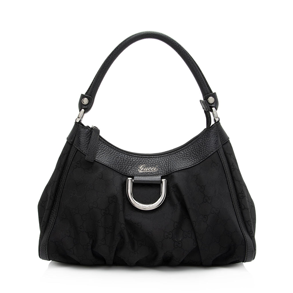 Gucci GG Canvas D Ring Small Hobo (SHF-4GVypv)