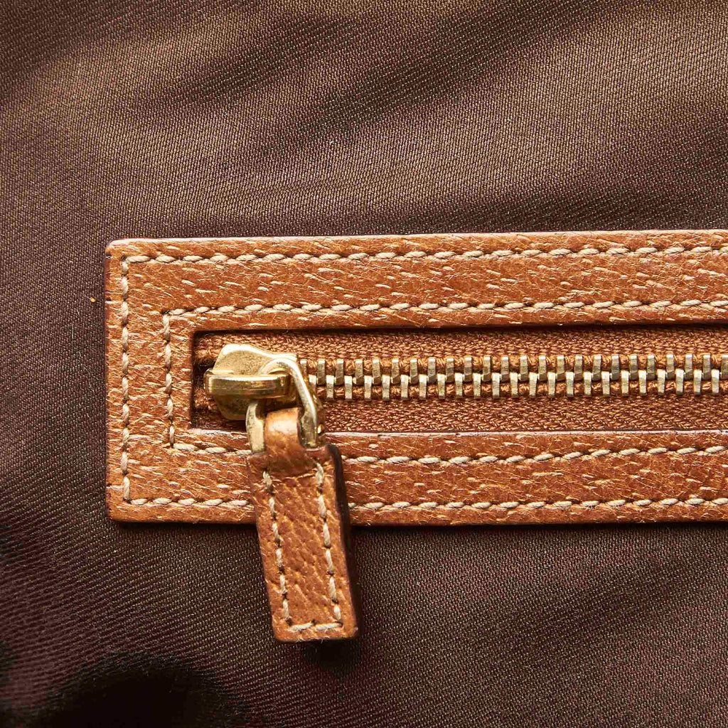 Gucci Gucci Canvas Dome Nail Handbag (SHG-19816)