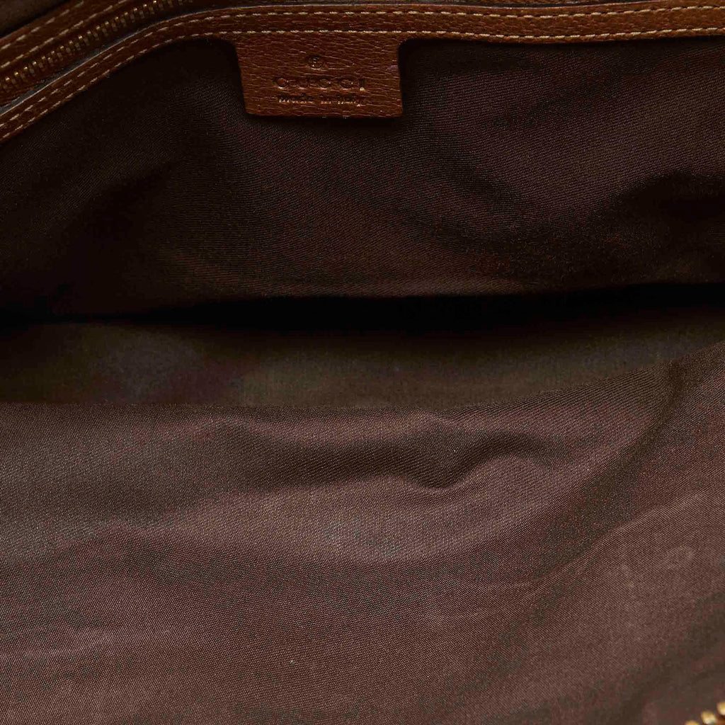 Gucci Gucci Canvas Dome Nail Handbag (SHG-19816)