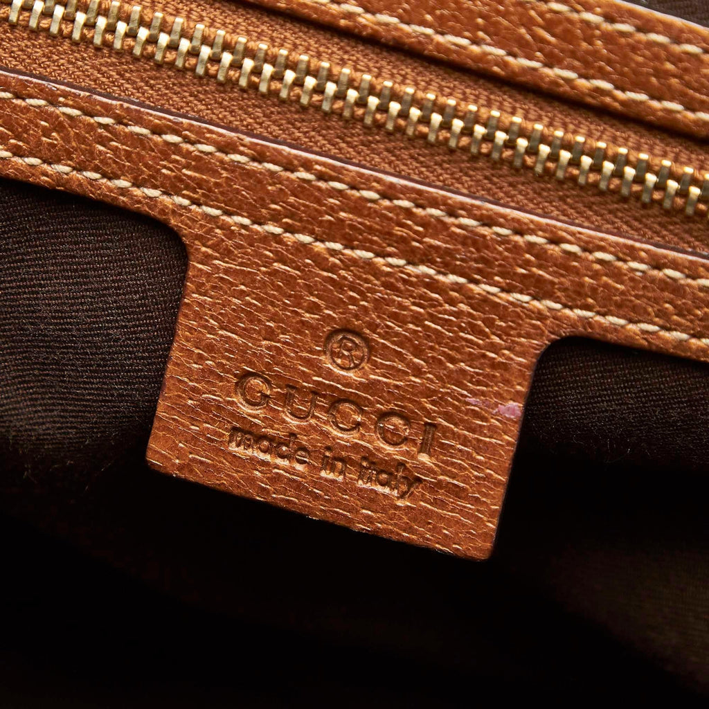 Gucci Gucci Canvas Dome Nail Handbag (SHG-19816)