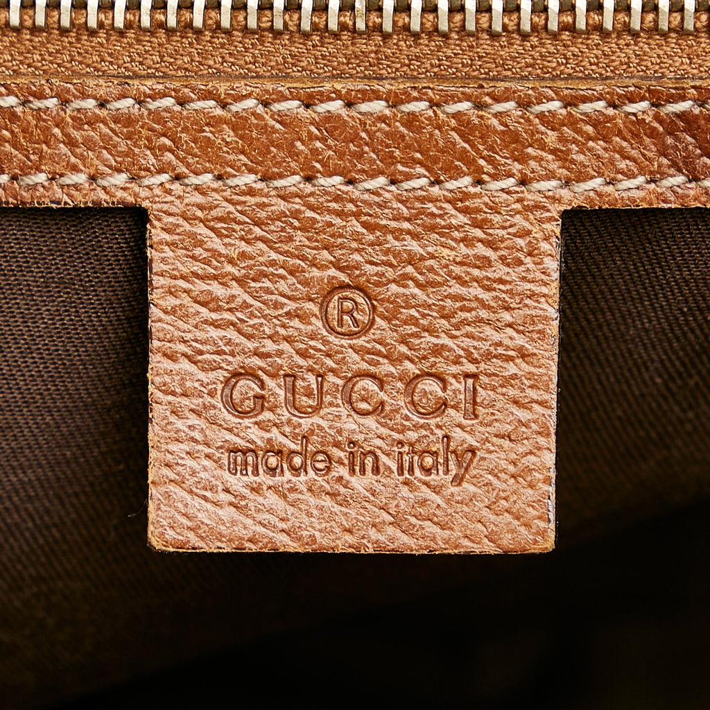 Gucci Gucci Canvas Dome Nail Handbag (SHG-25305)