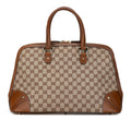 Gucci GG Canvas Dome Nailhead Handbag (SHG-hYHpr2)