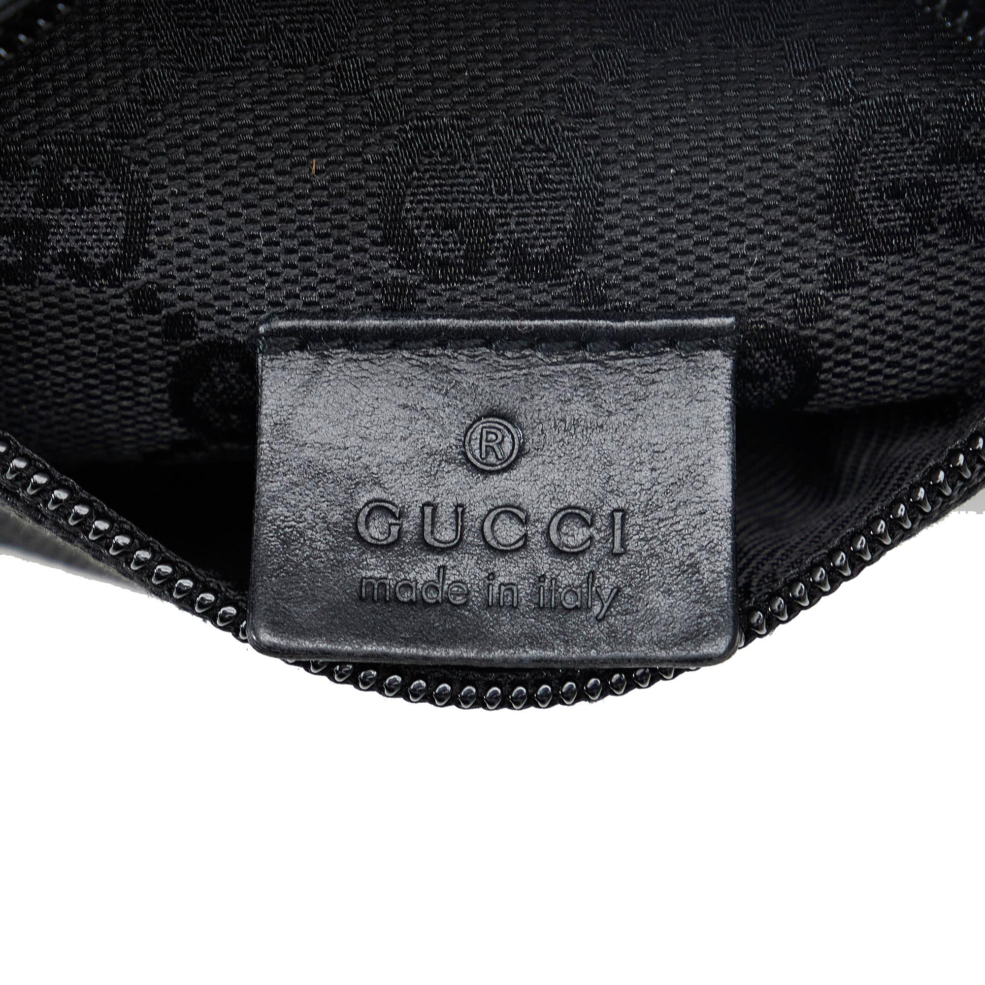 Gucci GG Canvas Double Pocket Belt Bag (SHG-9YRfAM)