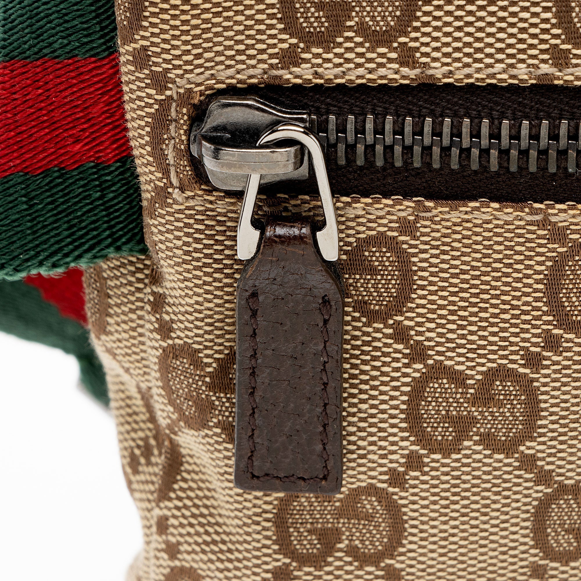 Gucci GG Canvas Double Pocket Belt Bag (SHF-Z0mmJ4)