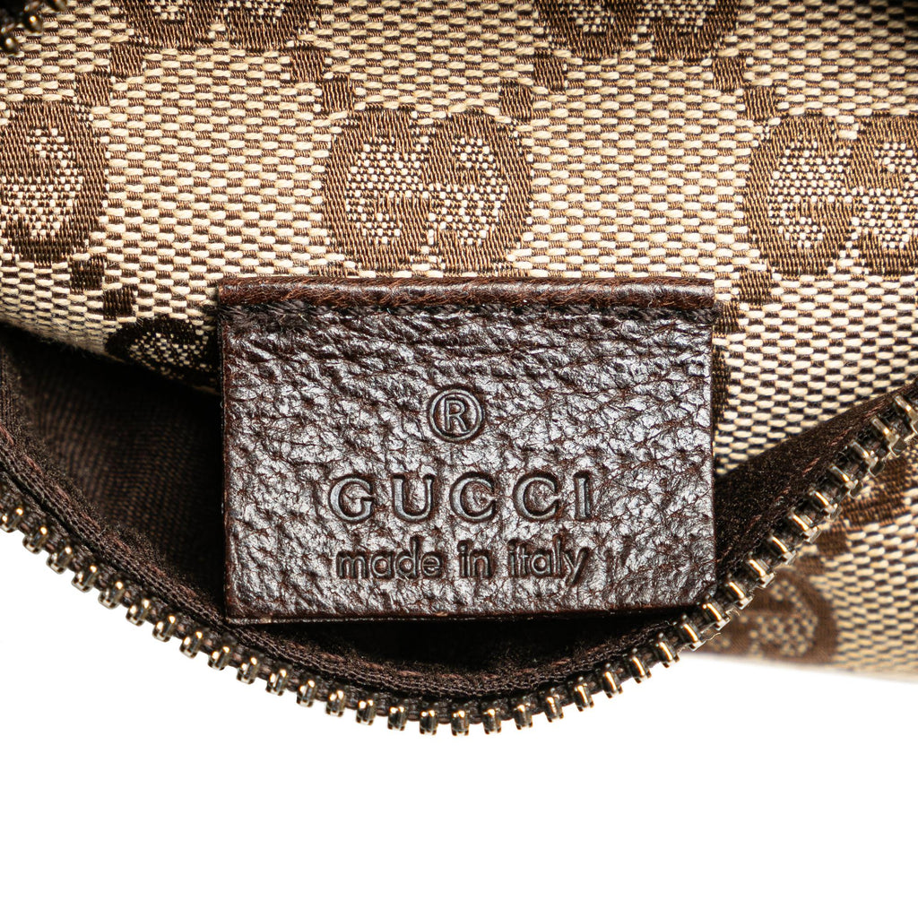 Gucci GG Canvas Double Pocket Belt Bag (SHG-IK6GbF)