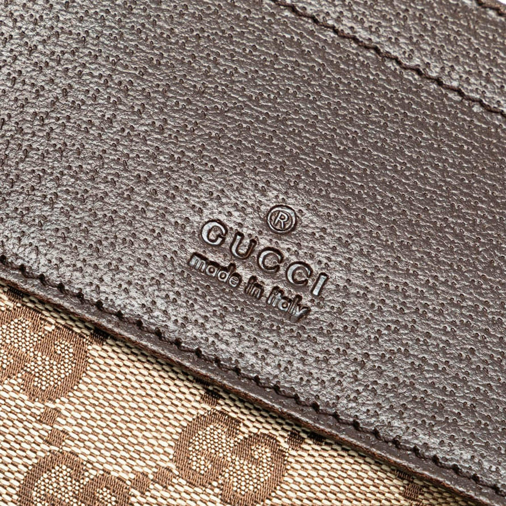 Gucci GG Canvas Double Pocket Belt Bag
