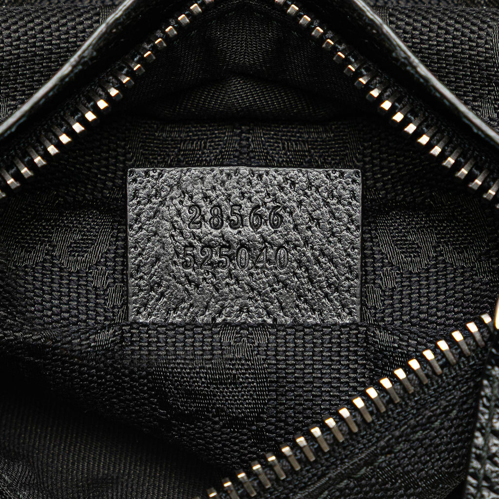 Gucci GG Canvas Double Pocket Belt Bag