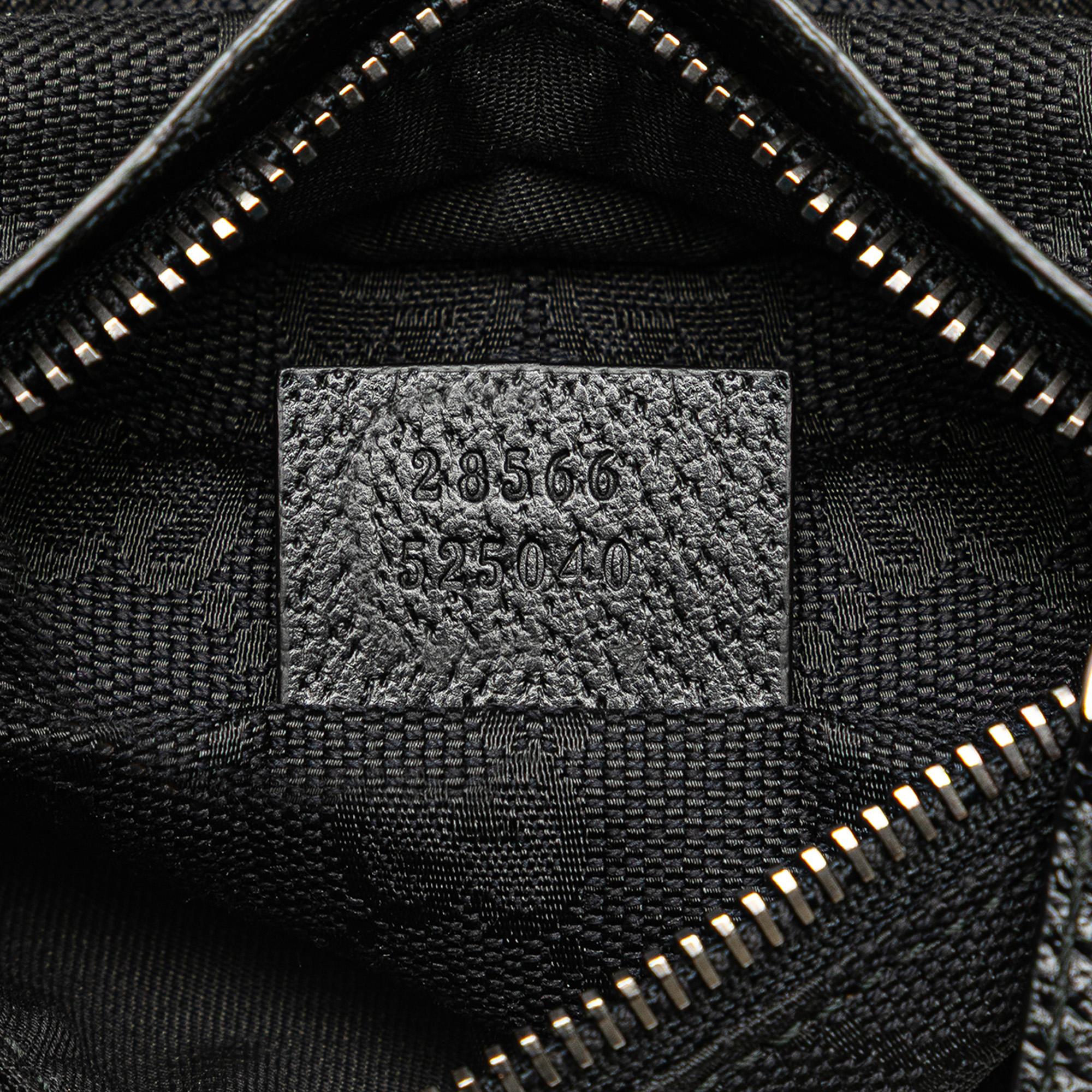 Gucci GG Canvas Double Pocket Belt Bag
