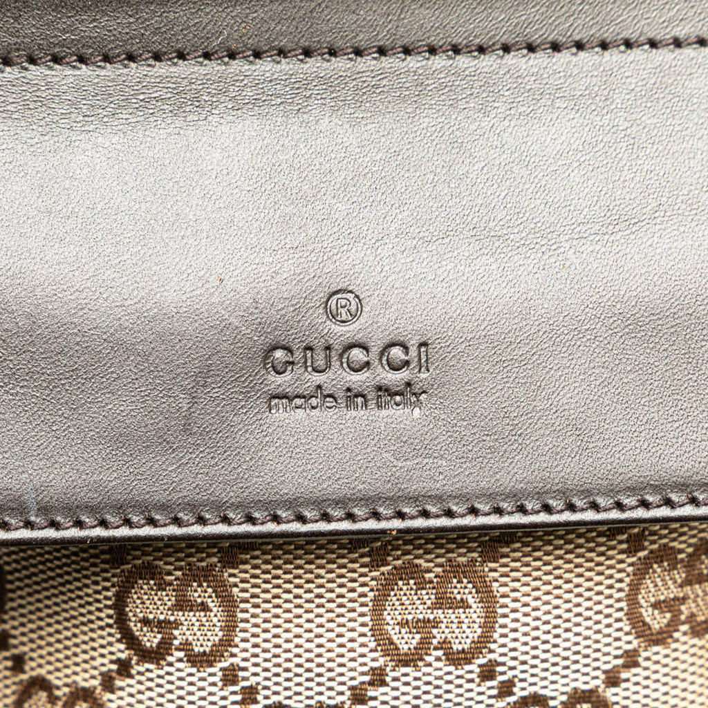 Gucci GG Canvas Double Pocket Belt Bag