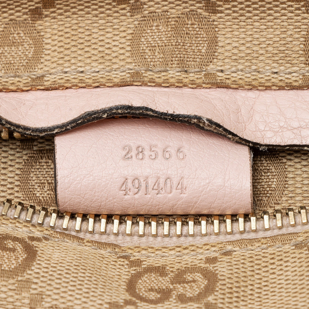 Gucci GG Canvas Double Pocket Belt Bag