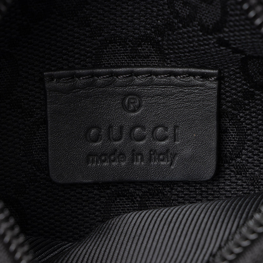 Gucci GG Canvas Double Pocket Belt Bag