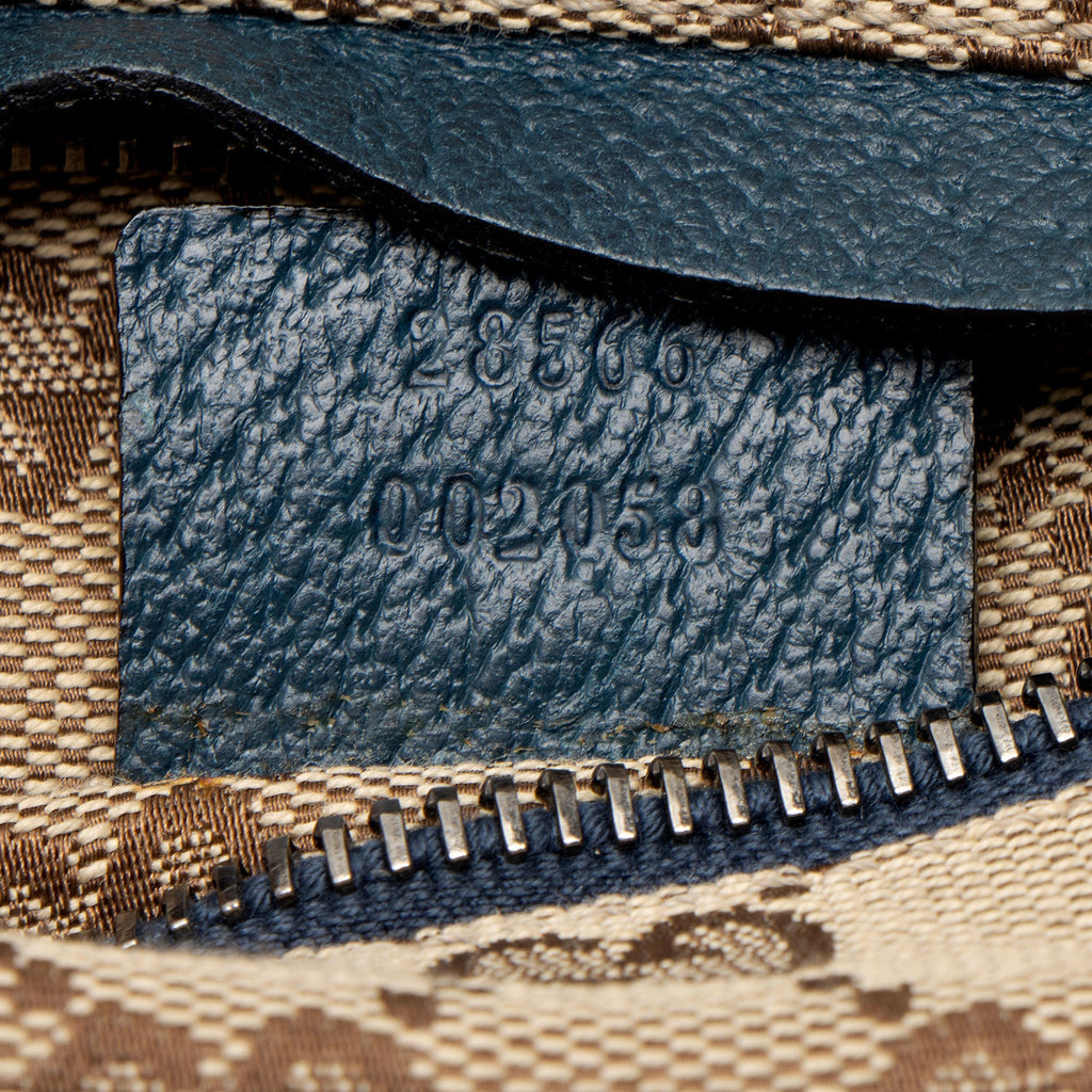 Gucci GG Canvas Double Pocket Belt Bag