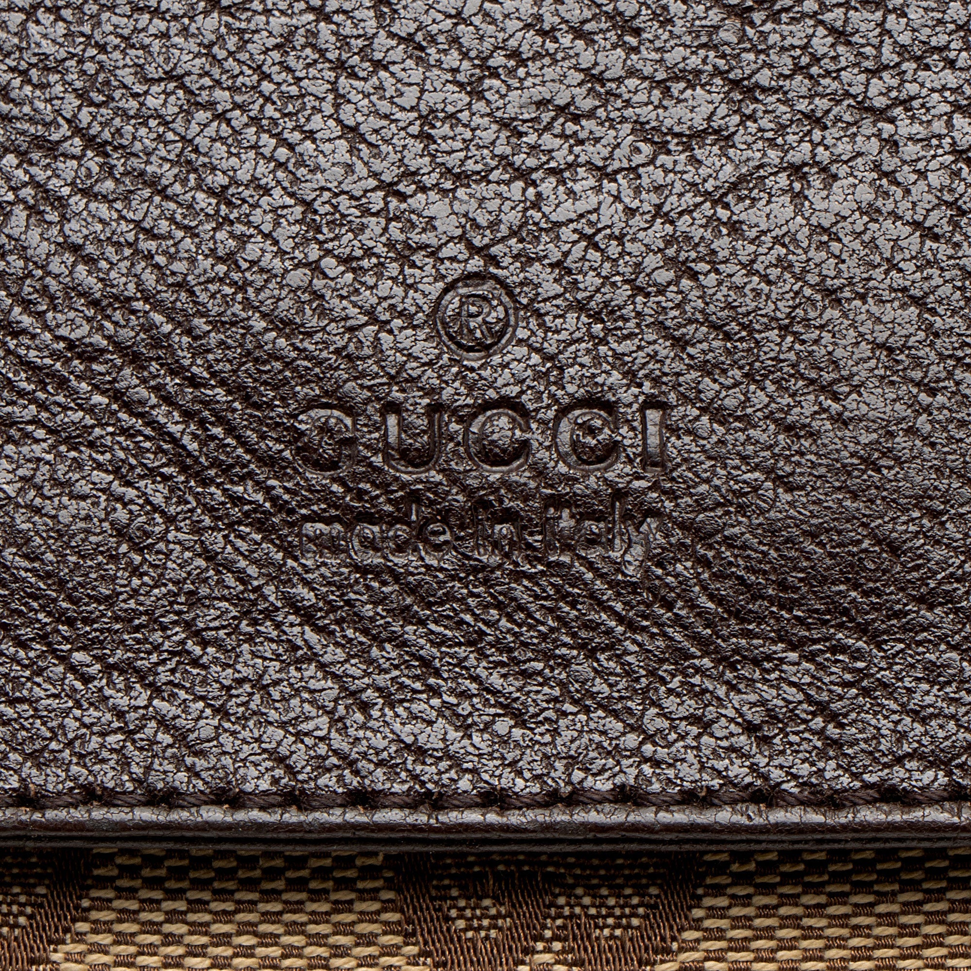 Gucci GG Canvas Double Pocket Belt Bag