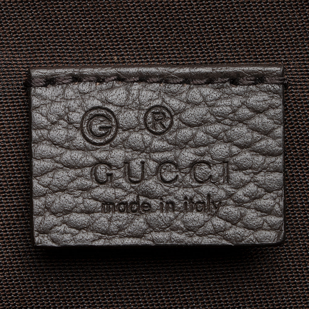 Gucci Gucci Canvas Drawstring Backpack (SHF-20580)