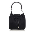Gucci Gucci Canvas Drawstring Hobo Bag (SHG-33033)