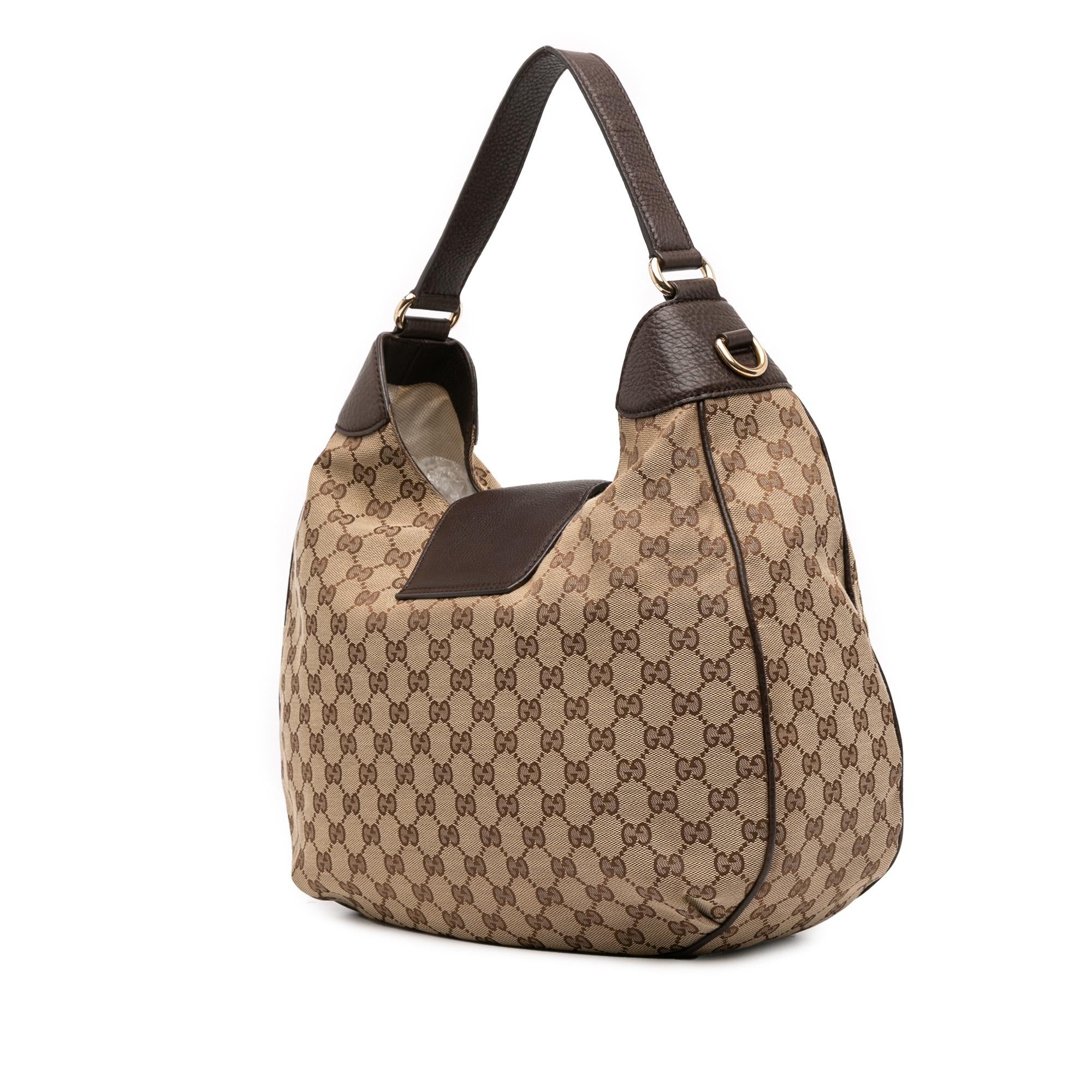 Gucci GG Canvas Dressage Hobo