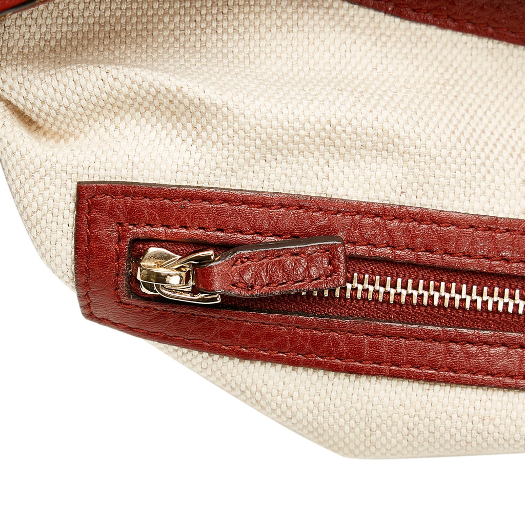 Gucci GG Canvas Dressage Satchel (SHG-cEIFzj)