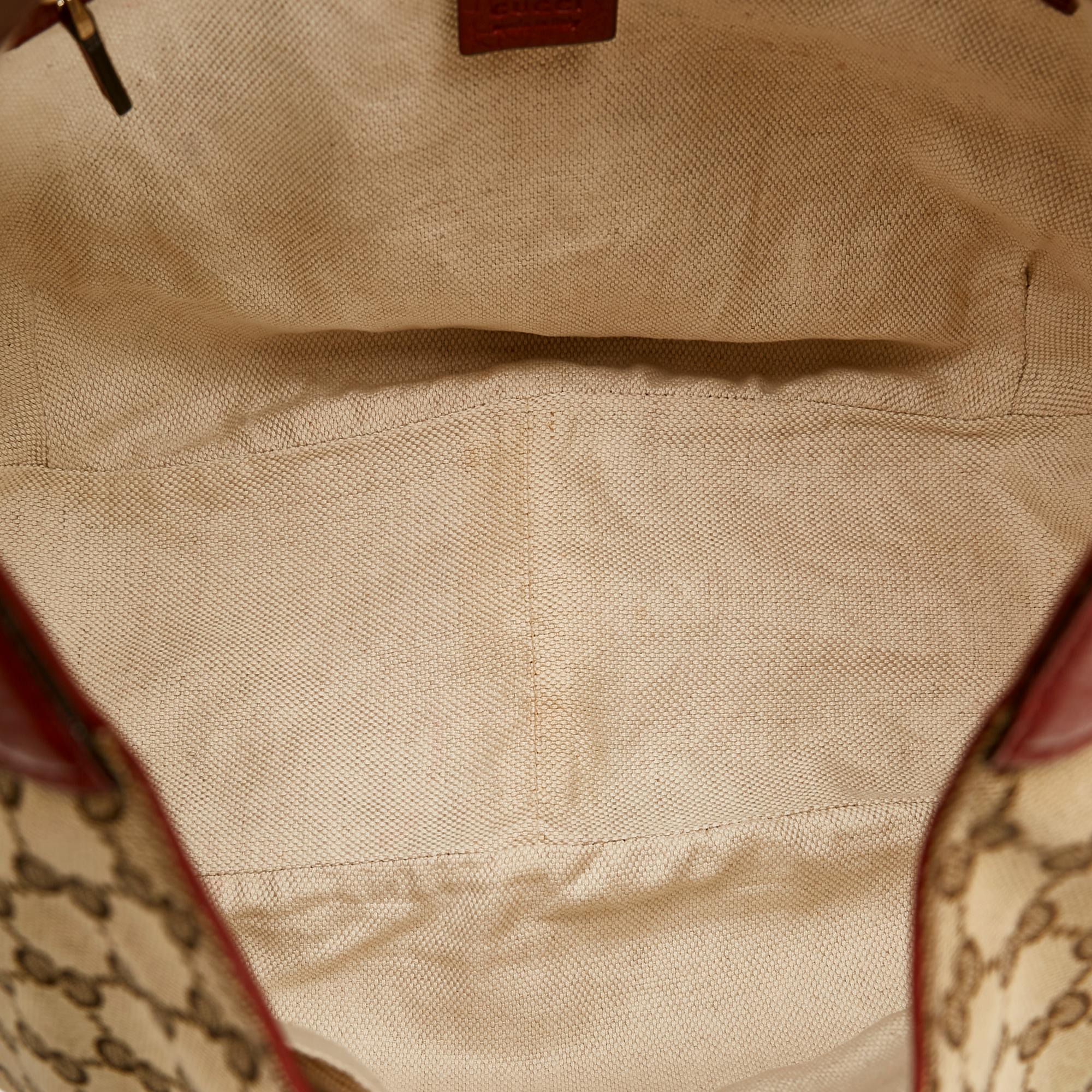 Gucci GG Canvas Dressage Satchel (SHG-cEIFzj)