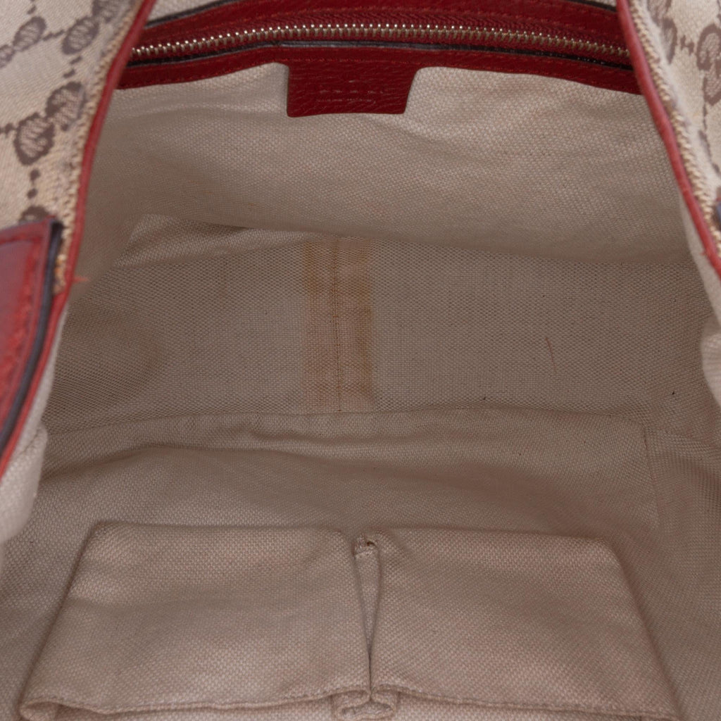 Gucci GG Canvas Dressage Satchel