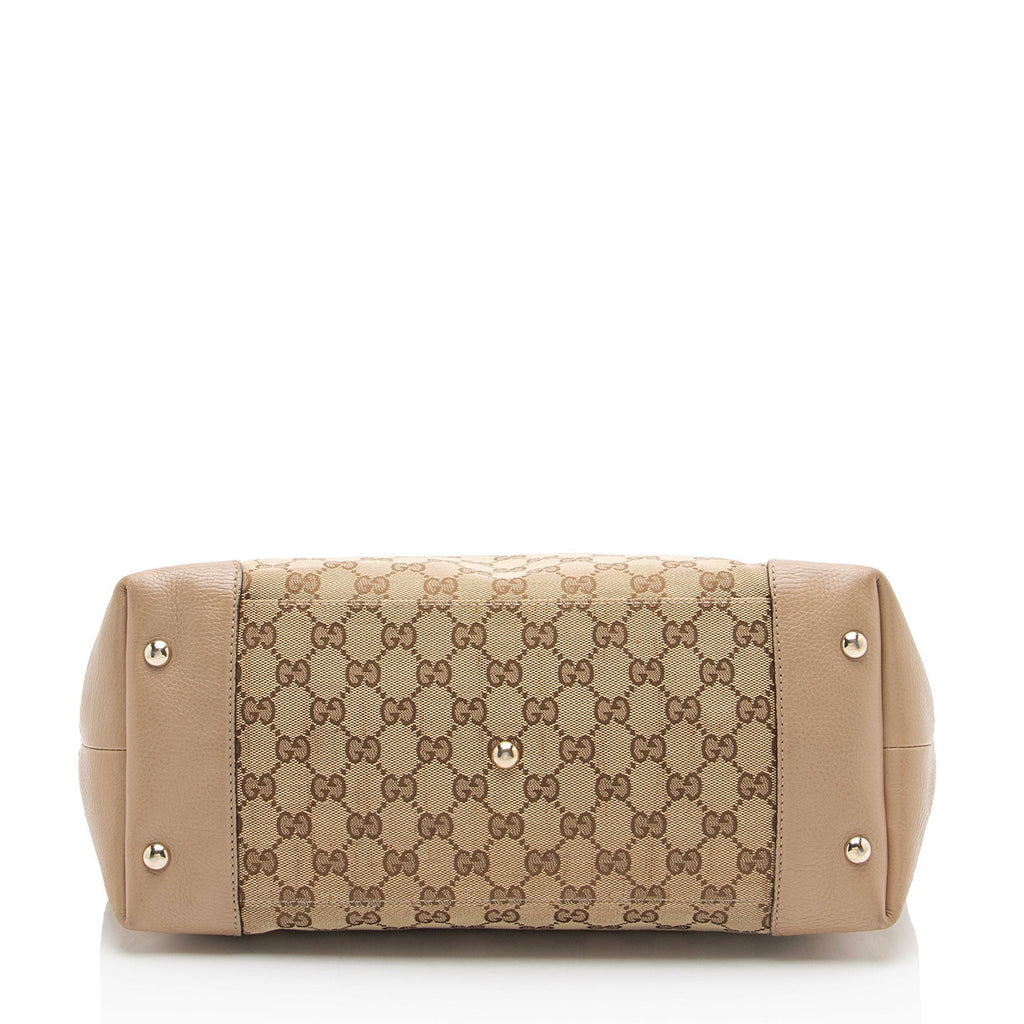 Gucci GG Canvas Dressage Tote