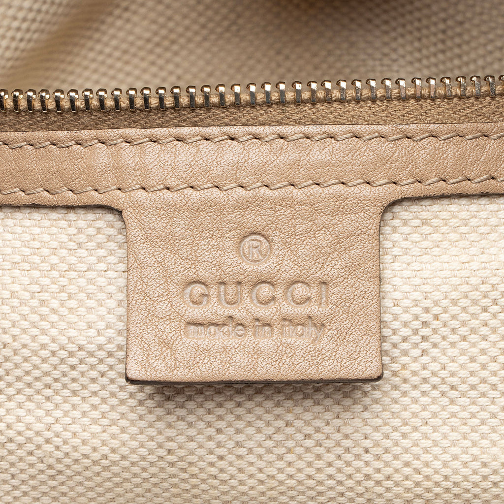 Gucci GG Canvas Dressage Tote