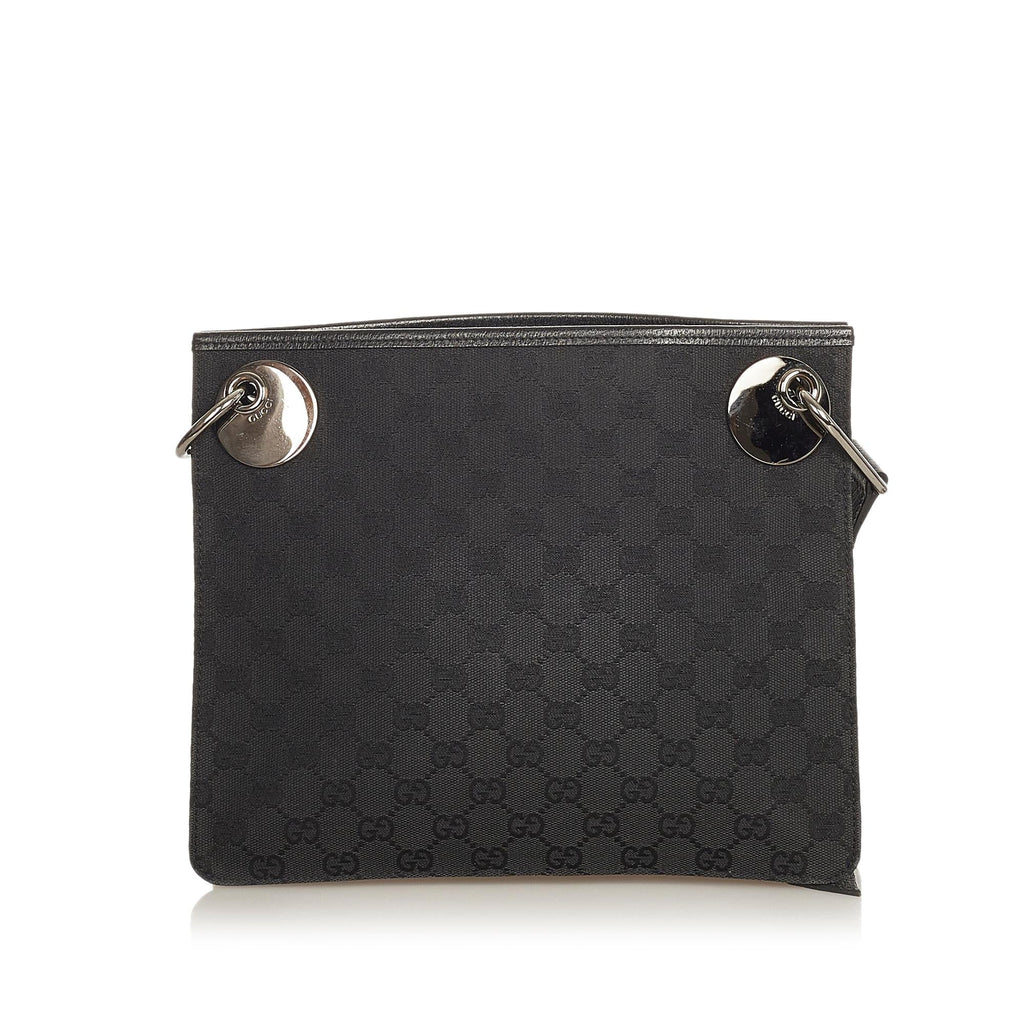 Gucci Gucci Canvas Eclipse Crossbody Bag (SHG-24995)
