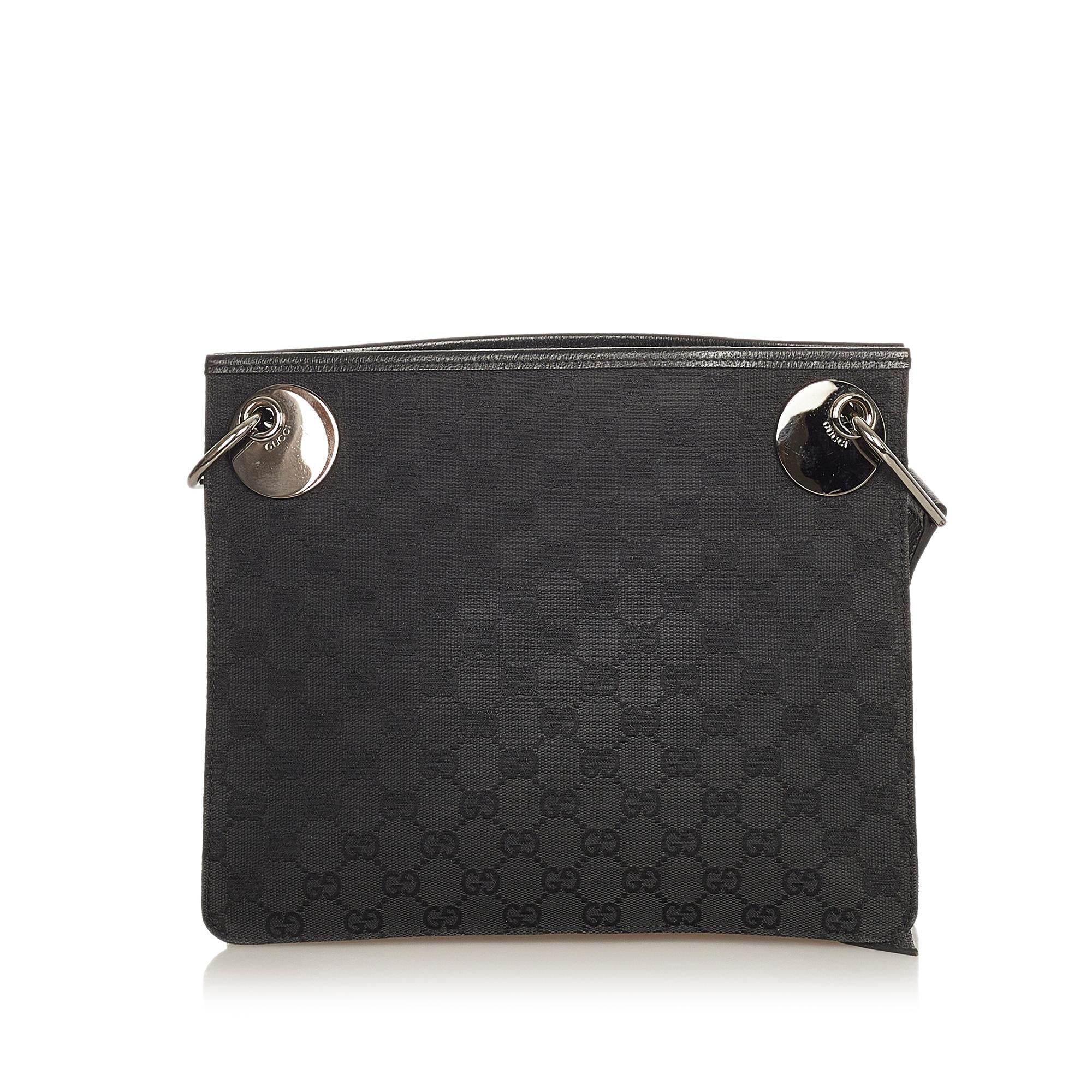 Gucci Gucci Canvas Eclipse Crossbody Bag (SHG-24995)