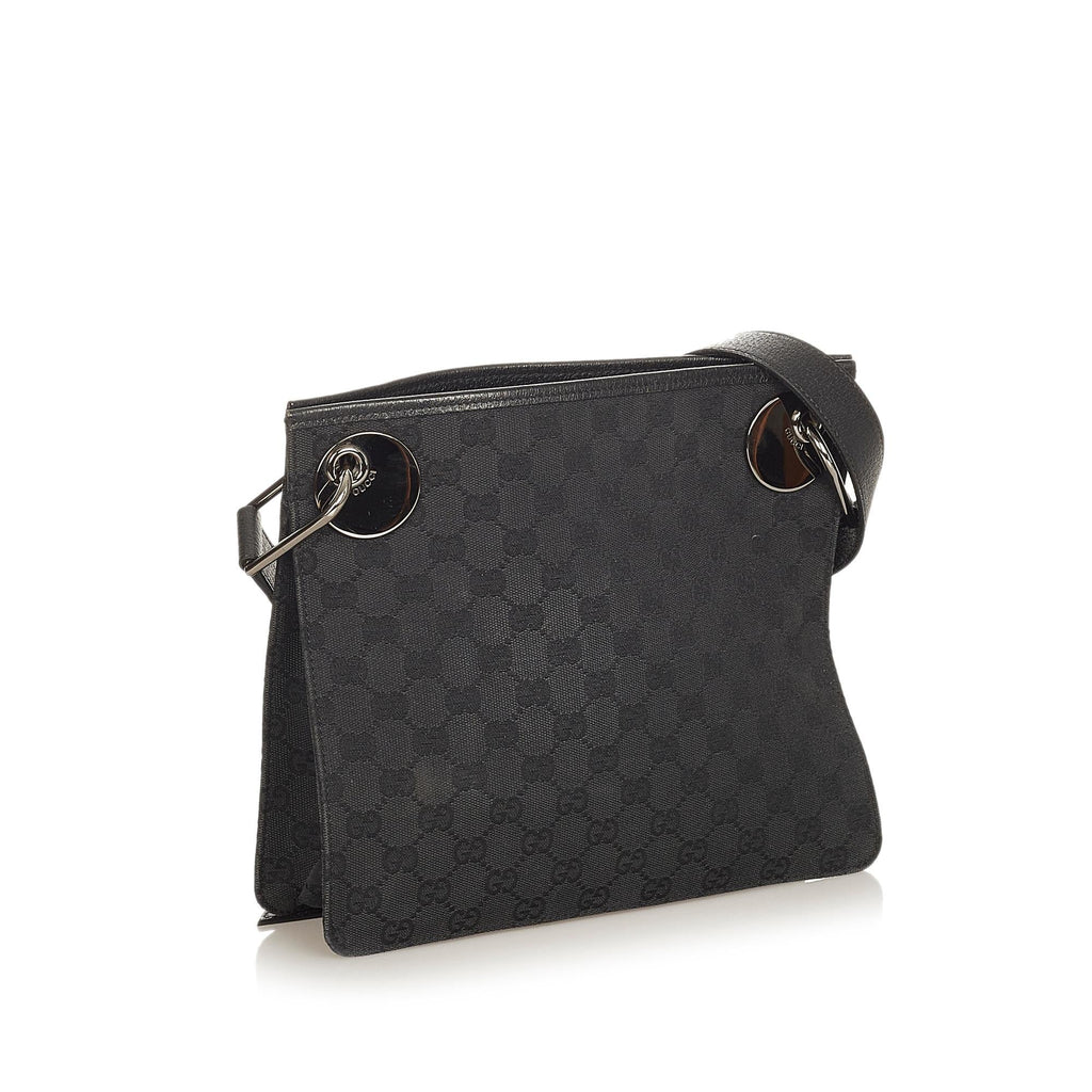 Gucci Gucci Canvas Eclipse Crossbody Bag (SHG-24995)
